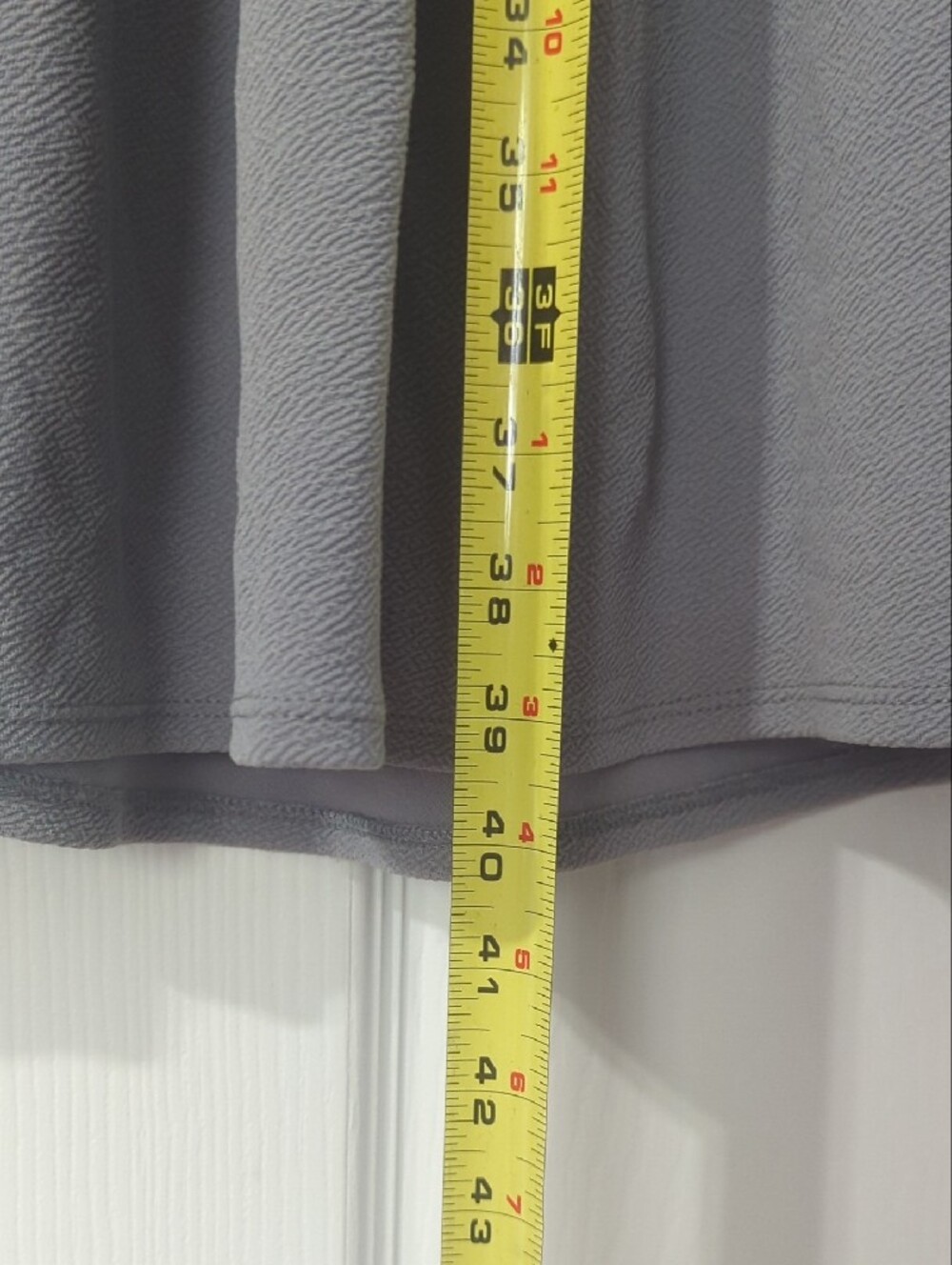 LuLaRoe Black & Gray Colorblock Dress - Picture 6 of 8